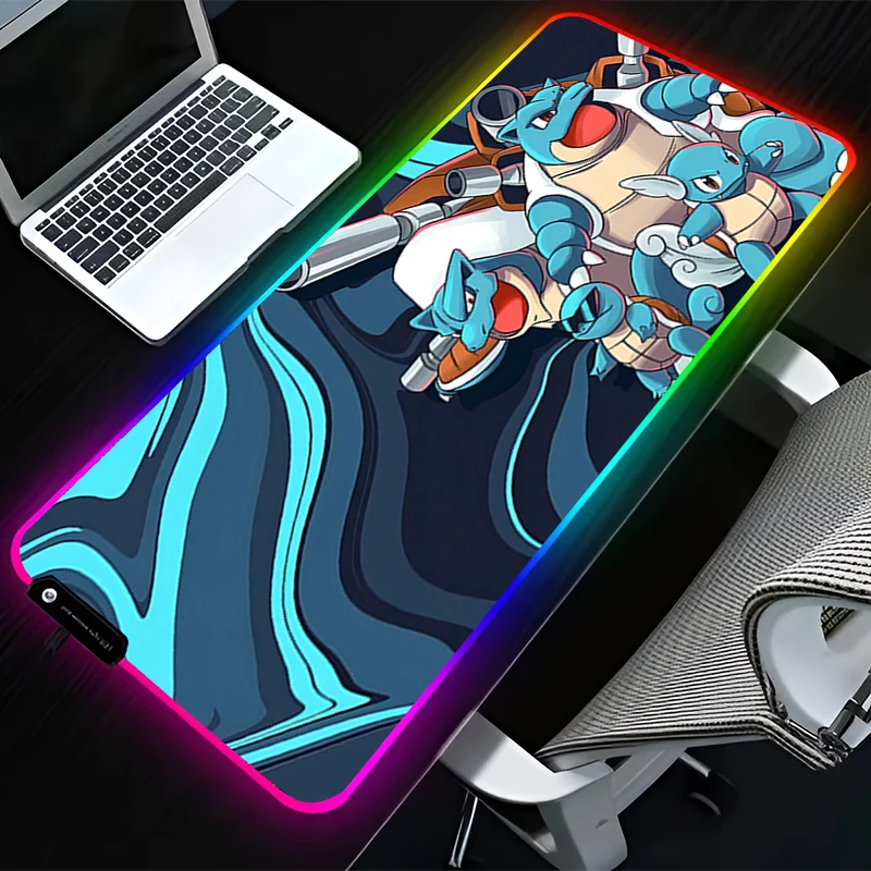 RGB светодиодный коврик для мыши, резиновый коврик для мыши, аксессуары для компьютерных игр, коврик для клавиатуры, офисный декоративный стол, коврик для мыши P-pokemon Squirtle
RGB светодиодный коврик для мыши, резиновый коврик для мыши, аксессуары для компьютерных игр, коврик для клавиатуры, офисный декоративный стол, коврик для мыши P-pokemon Squirtle