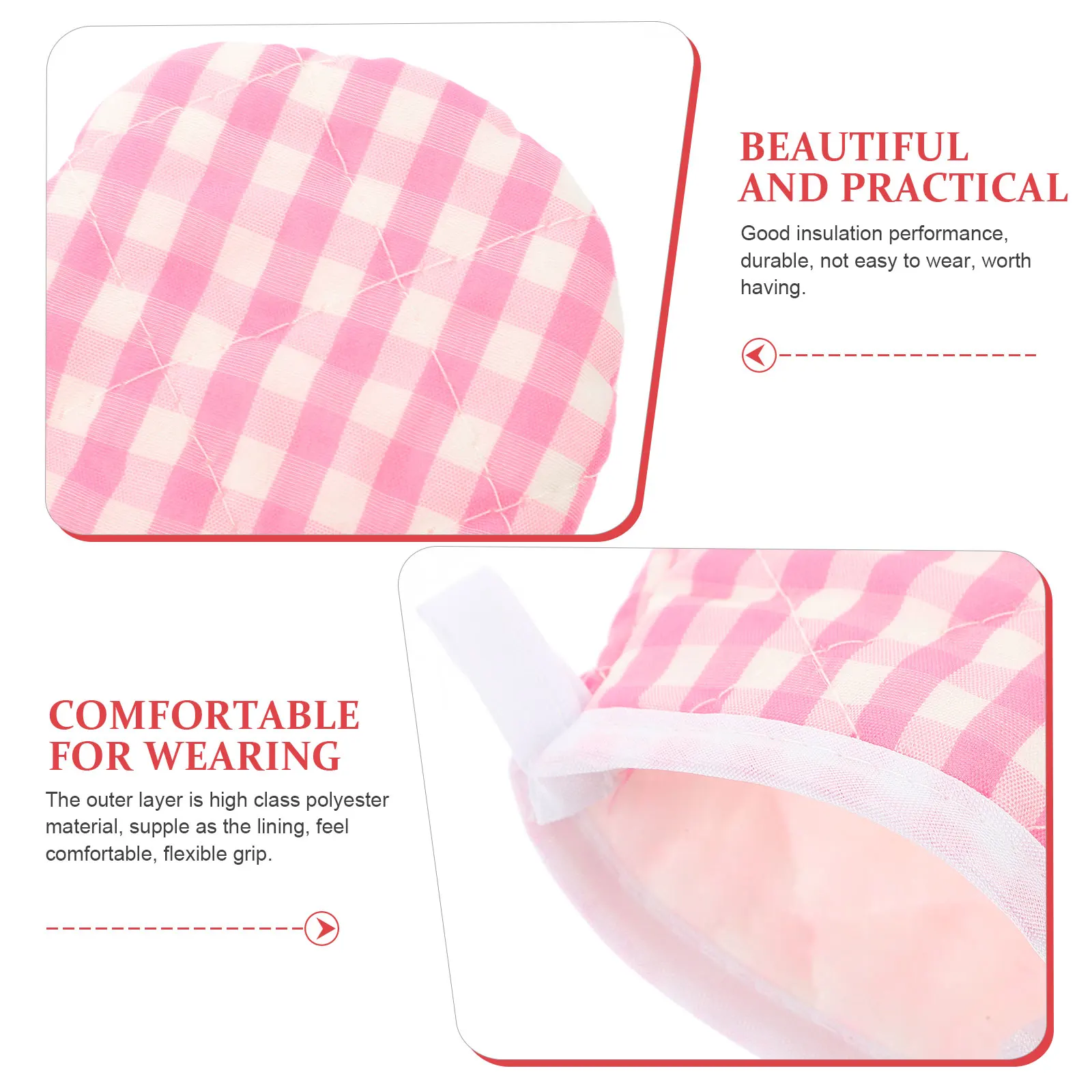 4 Pcs Insulation Gloves Gloves-oven Mitts Finger Heat Resistant Baking Polyester Cooking Fireproof Child
4 Pcs Insulation Gloves Gloves-oven Mitts Finger Heat Resistant Baking Polyester Cooking Fireproof Child