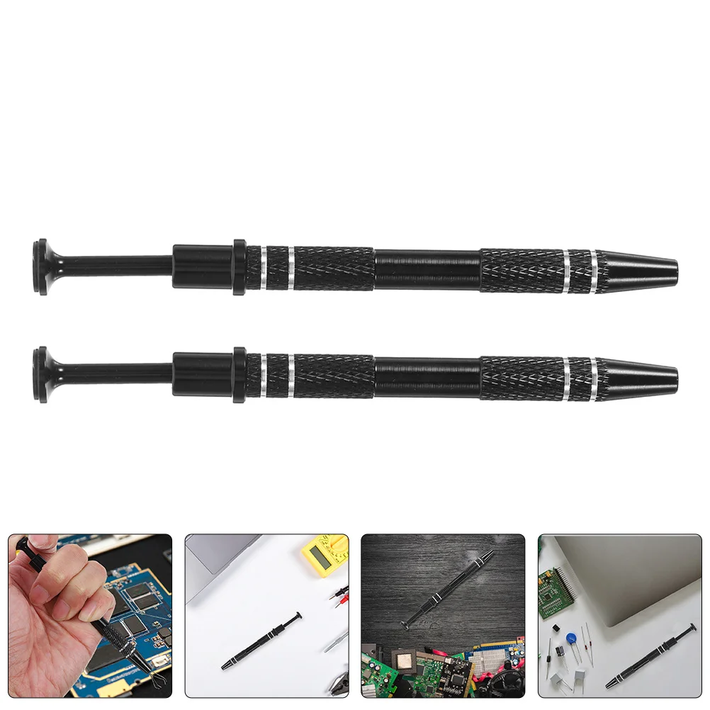 2Pcs Screw Pick Up Tool 4-Prong Spring Assisted Grabber for Ic Chips Capacitors Electronic Components Removal Precision Pickup
2Pcs Screw Pick Up Tool 4-Prong Spring Assisted Grabber for Ic Chips Capacitors Electronic Components Removal Precision Pickup