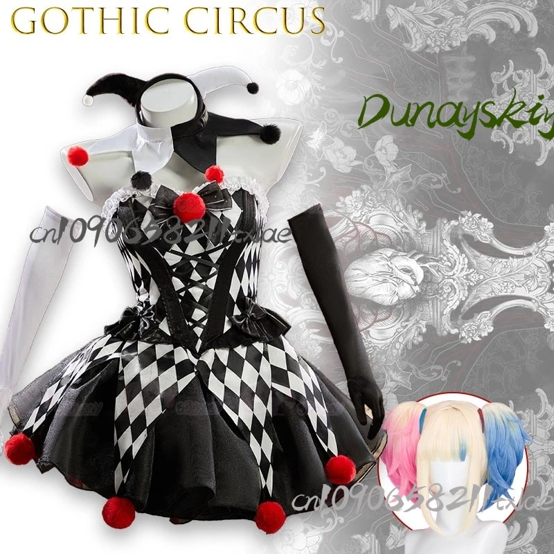 Alternative Gothic Lolita Circus Clown Cosplay Short Skirt For Anime Game Characters Like Joker From Batman Arkham Series Party
Alternative Gothic Lolita Circus Clown Cosplay Short Skirt For Anime Game Characters Like Joker From Batman Arkham Series Party