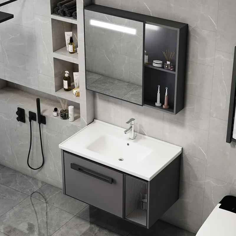 Simple aluminum alloy bathroom cabinet integrated basin household face basin toilet balcony
Simple aluminum alloy bathroom cabinet integrated basin household face basin toilet balcony