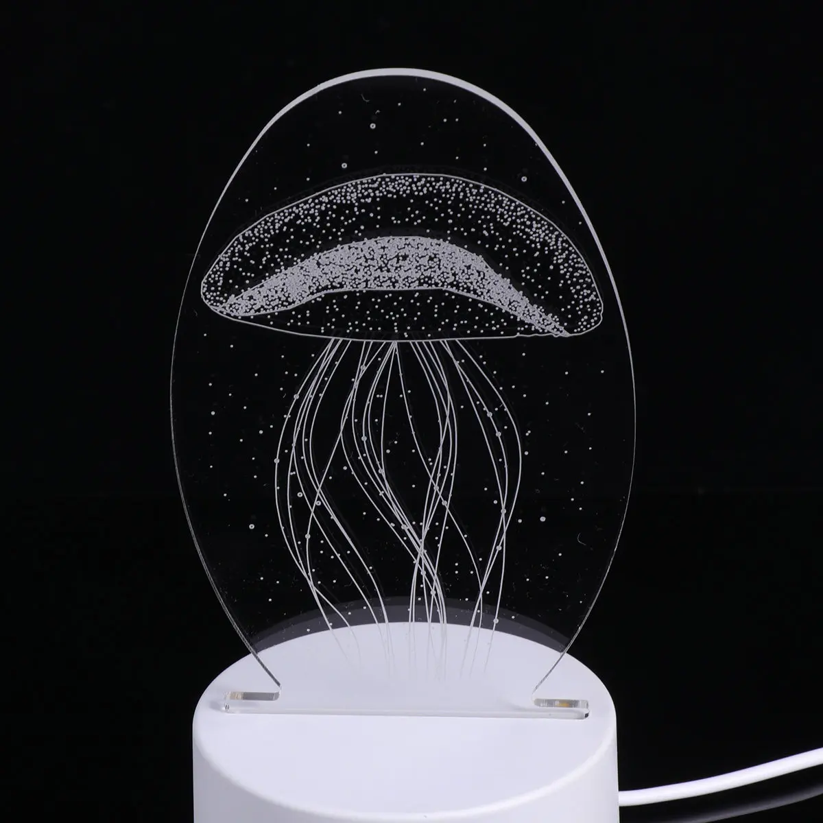Ночник-медуза LED 3D: Оптическая акриловая лампа USB для декора дома, вечеринок, свадеб, фестивалей, спальни, гостиной, кафе
Ночник-медуза LED 3D: Оптическая акриловая лампа USB для декора дома, вечеринок, свадеб, фестивалей, спальни, гостиной, кафе