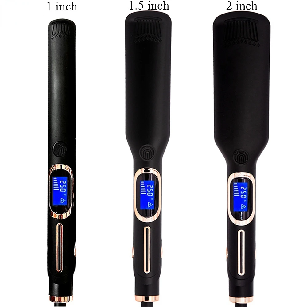 Professional Wide Plate Iron 1/1.5/2 Inch Hair Straightener Ceramic Coated Plate LCD Fast Heating Anion Hair Tool Dual Voltage
Professional Wide Plate Iron 1/1.5/2 Inch Hair Straightener Ceramic Coated Plate LCD Fast Heating Anion Hair Tool Dual Voltage