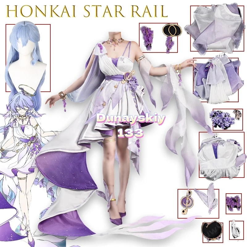 Honkai Star Rail Robin Ziteng Yaoge Косплей Костюм Аниме Игровой Персонаж Фанарт Костюм Хэллоуин Наряд
Honkai Star Rail Robin Ziteng Yaoge Косплей Костюм Аниме Игровой Персонаж Фанарт Костюм Хэллоуин Наряд
