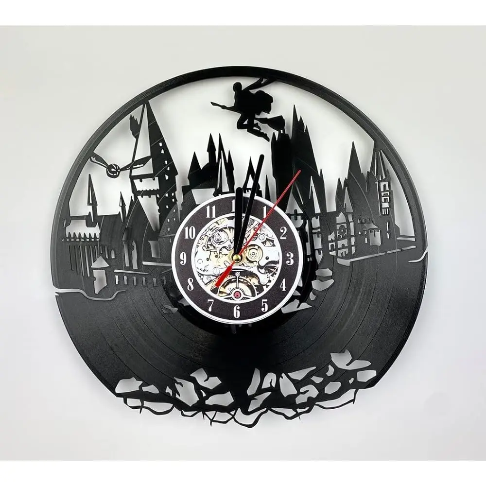 Vinyl Wall Clo Compatible With - Hogwarts - Wall Clo Made Of Vinyl Record - Handmade - Unique Design - Redible Gift
Vinyl Wall Clo Compatible With - Hogwarts - Wall Clo Made Of Vinyl Record - Handmade - Unique Design - Redible Gift