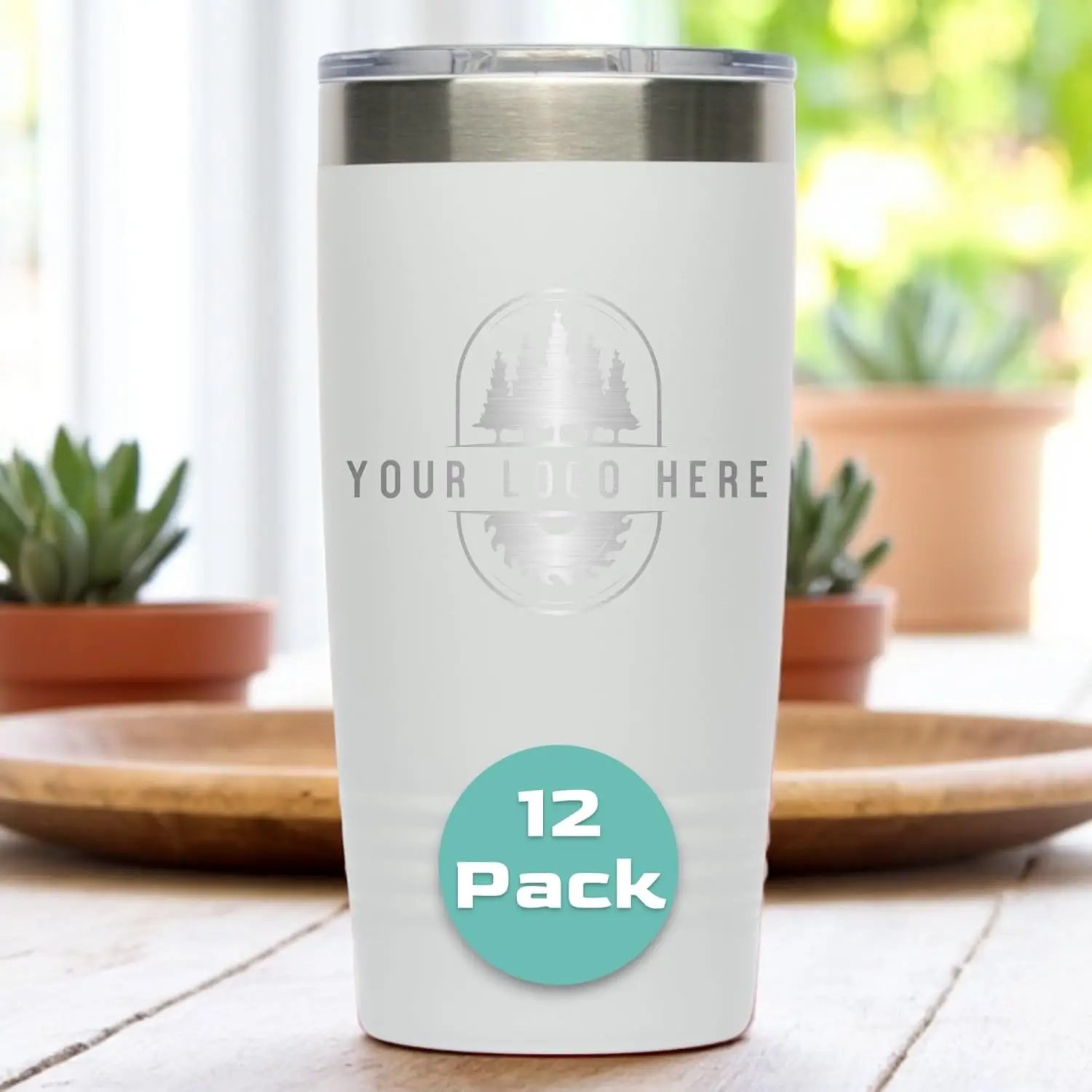 20oz Stainless Steel Tumbler - Upload Your Logo, Custom Engraved, Double Wall Vacuum Insulated Travel Mug, Ideal for Corporate G
20oz Stainless Steel Tumbler - Upload Your Logo, Custom Engraved, Double Wall Vacuum Insulated Travel Mug, Ideal for Corporate G