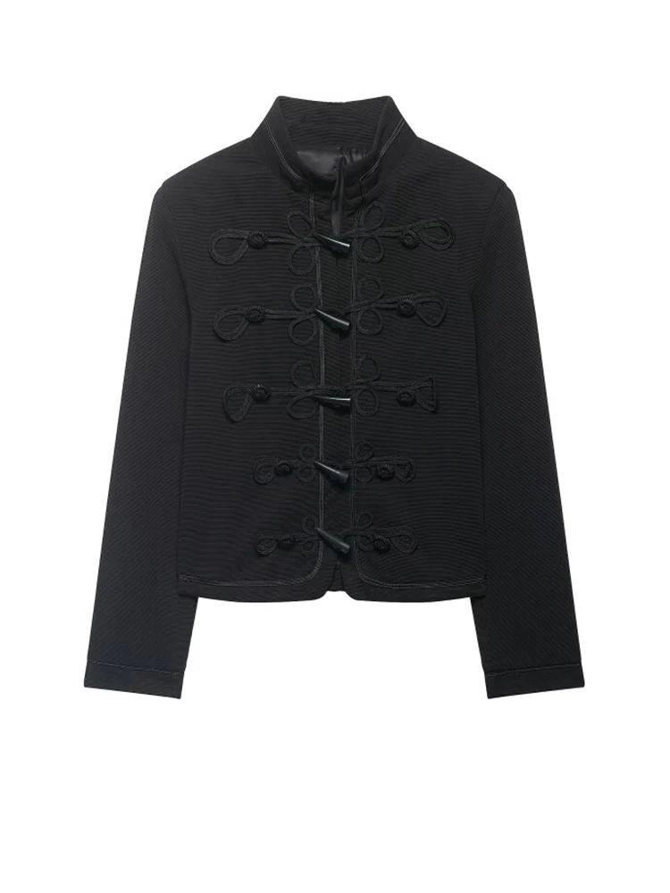Women Spring Autumn Jackets Coats 2026 Casual Solid Single Breasted Stand Collar Female Elegant Street Jacket Outerwear Clothing
Women Spring Autumn Jackets Coats 2026 Casual Solid Single Breasted Stand Collar Female Elegant Street Jacket Outerwear Clothing