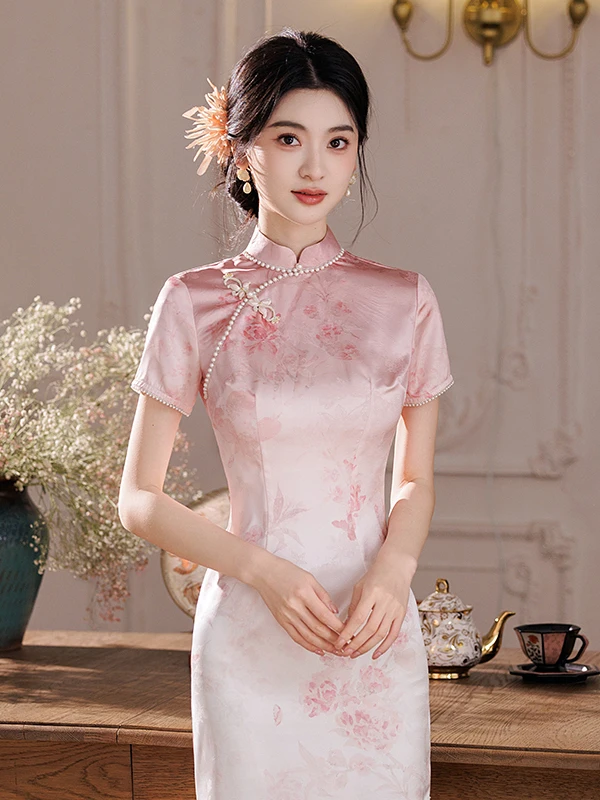 New Chinese Style Elegant Daily Wear 2026 New Summer High End Modernized Dress Retro Style Long Skirt
New Chinese Style Elegant Daily Wear 2026 New Summer High End Modernized Dress Retro Style Long Skirt