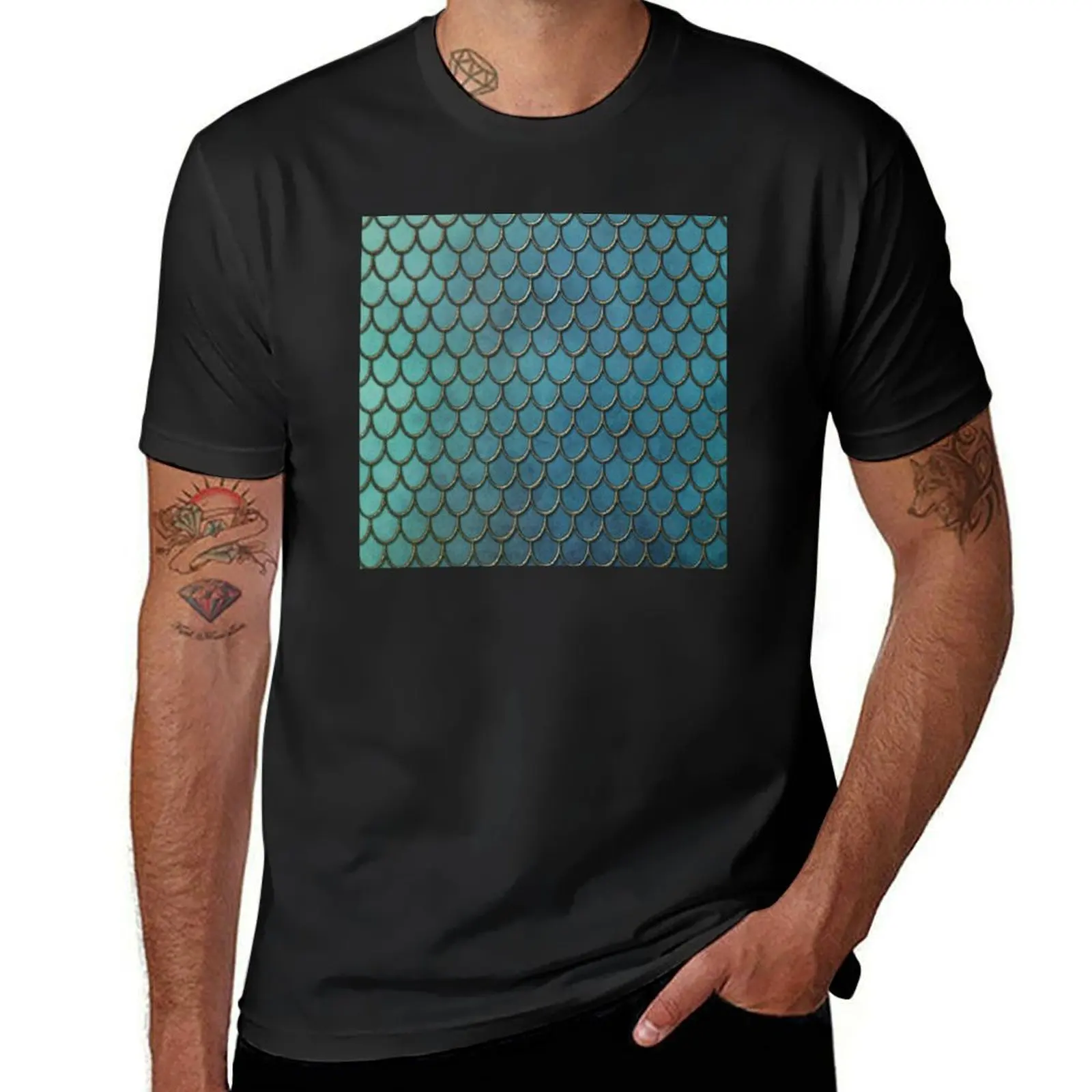 Turquoise Gold Mermaid Scales T-Shirt summer tops shirts graphic tees aesthetic clothes anime clothes mens t shirts
Turquoise Gold Mermaid Scales T-Shirt summer tops shirts graphic tees aesthetic clothes anime clothes mens t shirts