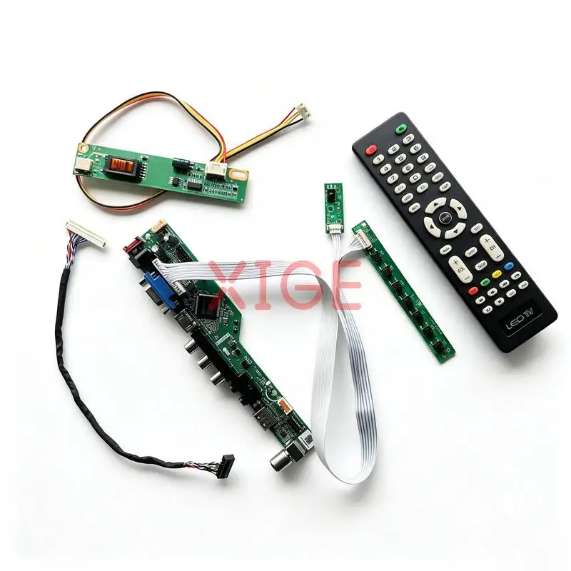 Matrix Controller Board Fit LTN154AT01 LTN154AT07 LTN154AT09 LTN154AT10 1-CCFL 1280x800 HDMI+VGA+AV+USB 1280*800 LVDS 30-Pin Kit
Matrix Controller Board Fit LTN154AT01 LTN154AT07 LTN154AT09 LTN154AT10 1-CCFL 1280x800 HDMI+VGA+AV+USB 1280*800 LVDS 30-Pin Kit
