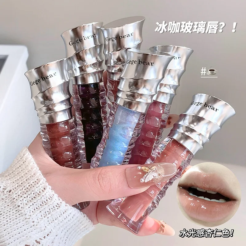 Gogo Bear Water Gloss Зеркальный блеск для губ Dudu Lip Корейский увлажняющий псевдообычный блеск для лица 4-рендарующая губная помада Трансграничный макияж
Gogo Bear Water Gloss Зеркальный блеск для губ Dudu Lip Корейский увлажняющий псевдообычный блеск для лица 4-рендарующая губная помада Трансграничный макияж