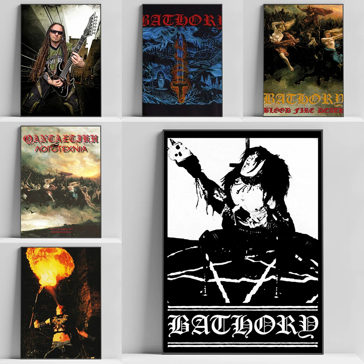 Retro Bathory Quorthon Poster Decoration Pictures Room Wall Decor Home Decorations Painting on Canvas Decorative Paintings Print
Retro Bathory Quorthon Poster Decoration Pictures Room Wall Decor Home Decorations Painting on Canvas Decorative Paintings Print