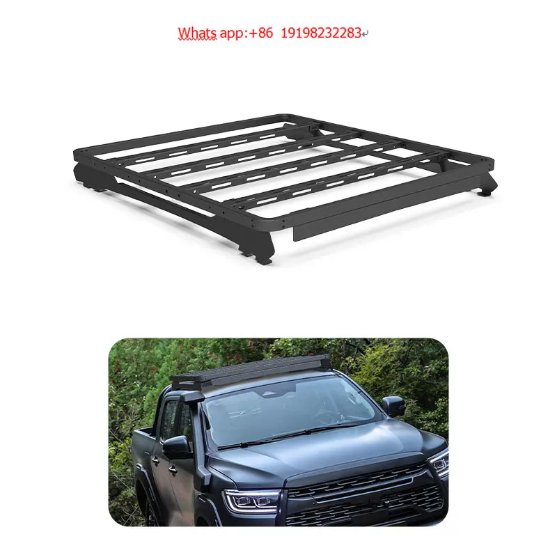 4x4 Accessories Off-road Multi-Functional Black Steel 4 Door Luggage Rack Cargo Basket Roof Rack for Great Wall Poer
4x4 Accessories Off-road Multi-Functional Black Steel 4 Door Luggage Rack Cargo Basket Roof Rack for Great Wall Poer