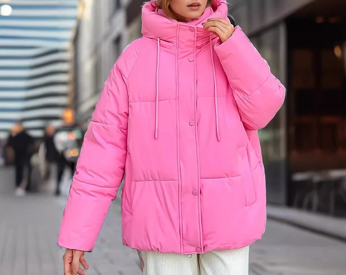 Popular Cotton Clothes for Women in Winter New Cotton Clothes with Thick Hats and Fluffy Bread Jackets
Popular Cotton Clothes for Women in Winter New Cotton Clothes with Thick Hats and Fluffy Bread Jackets