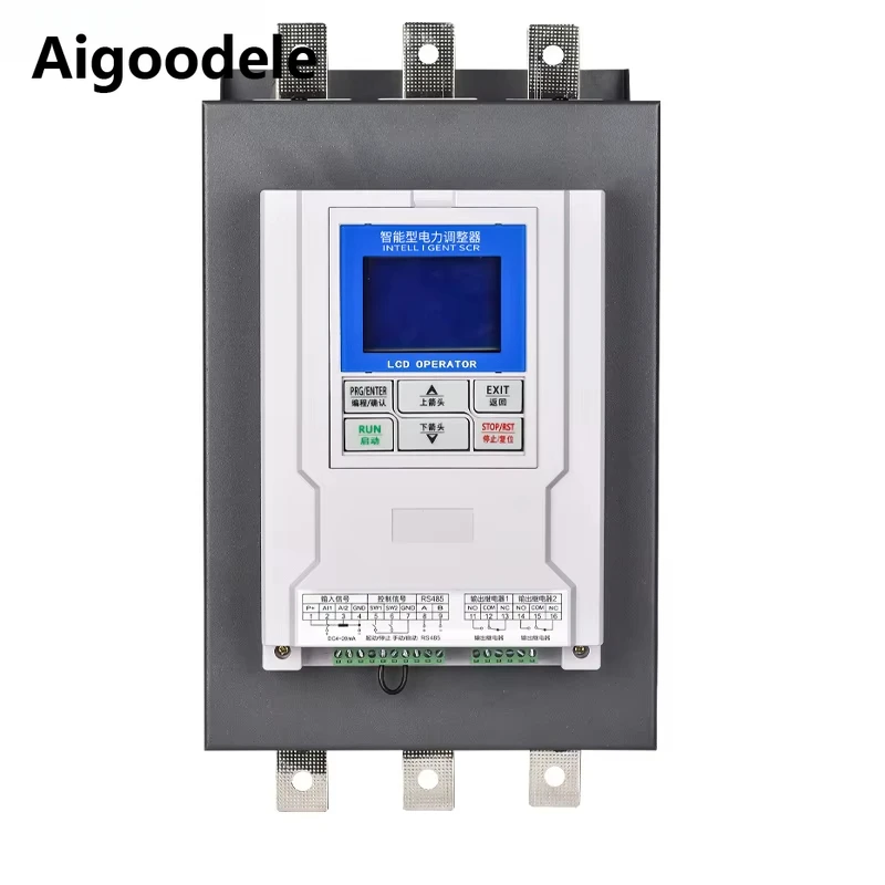 SCR Power Regulator Voltage Controller 100KW~160KW, Used for Electric Furnace Heating, Power Regulation, Solid State Real-time
SCR Power Regulator Voltage Controller 100KW~160KW, Used for Electric Furnace Heating, Power Regulation, Solid State Real-time