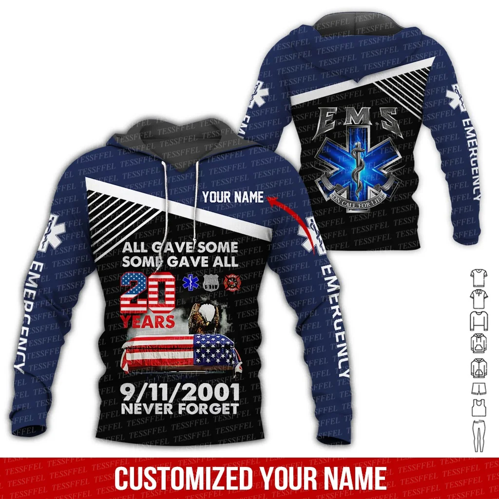 Custom Name EMS Paramedic EMT Nurse Colorful Cosplay Worker Vintage Retro 3DPrint Harajuku Casual Pullover Jacket Zip Hoodies Q4
Custom Name EMS Paramedic EMT Nurse Colorful Cosplay Worker Vintage Retro 3DPrint Harajuku Casual Pullover Jacket Zip Hoodies Q4