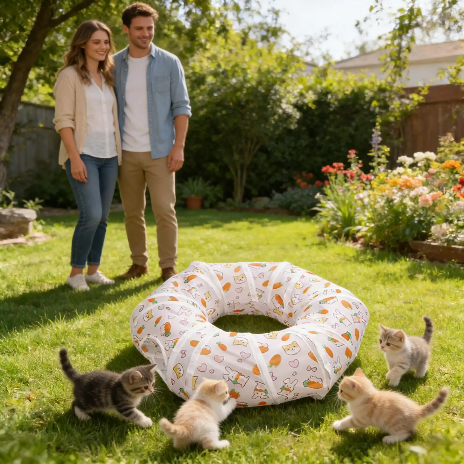 Интерактивный складной тоннель-лабиринт для кошек, гибкий игровой тоннель для котят, для праздников, Рождества, Хэллоуина, дня рождения
Интерактивный складной тоннель-лабиринт для кошек, гибкий игровой тоннель для котят, для праздников, Рождества, Хэллоуина, дня рождения