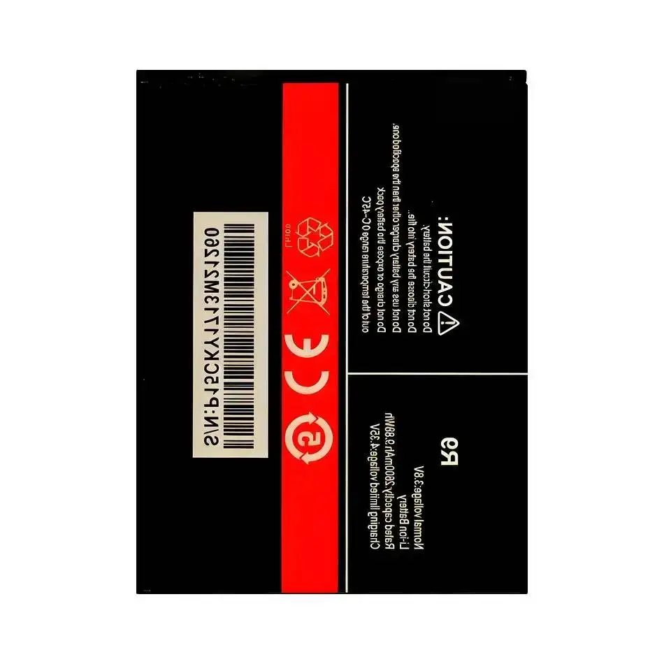 2600 мАч для долговечного аккумулятора мобильного телефона Cubot R9
2600 мАч для долговечного аккумулятора мобильного телефона Cubot R9