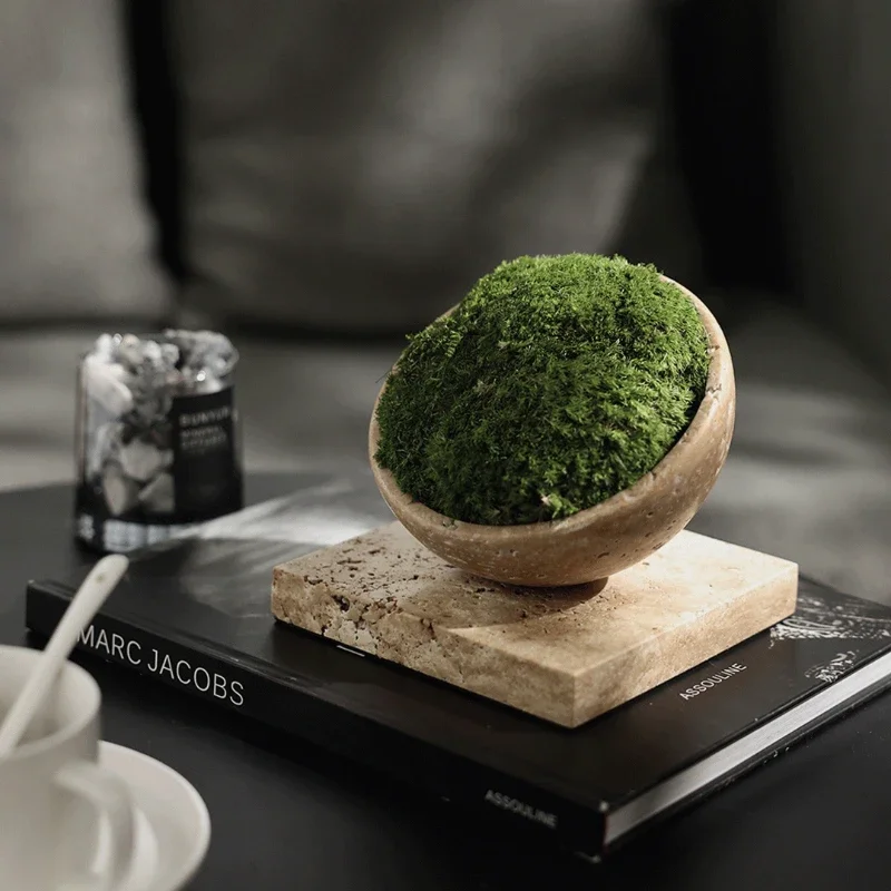 Home Simulation Green Plants Yellow Cave Stone Moss Potted Vegetation Foyer Tabletop Decorations Exquisite Ornaments
Home Simulation Green Plants Yellow Cave Stone Moss Potted Vegetation Foyer Tabletop Decorations Exquisite Ornaments