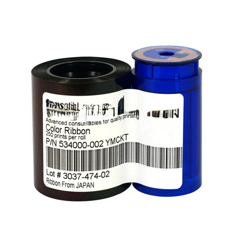 Compatible 534000-002 YMCKT 250prints Datacard Card Printer SP25 SP35 SP55 SP75 Resin Ribbon
Compatible 534000-002 YMCKT 250prints Datacard Card Printer SP25 SP35 SP55 SP75 Resin Ribbon