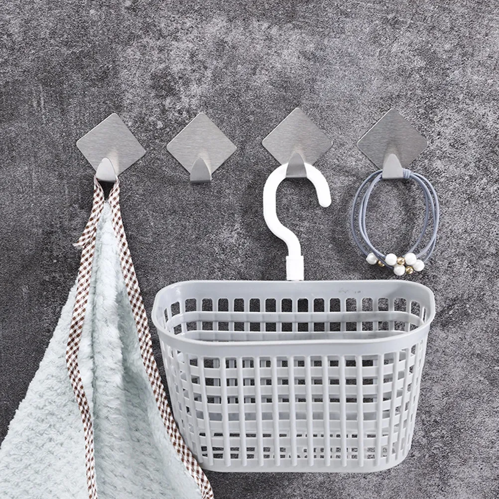 6 комплектов настенных крючков из нержавеющей стали для кухни, ванной, дверей, с прочным креплением, для домашнего хранения, устойчивые к ржавчине
6 комплектов настенных крючков из нержавеющей стали для кухни, ванной, дверей, с прочным креплением, для домашнего хранения, устойчивые к ржавчине