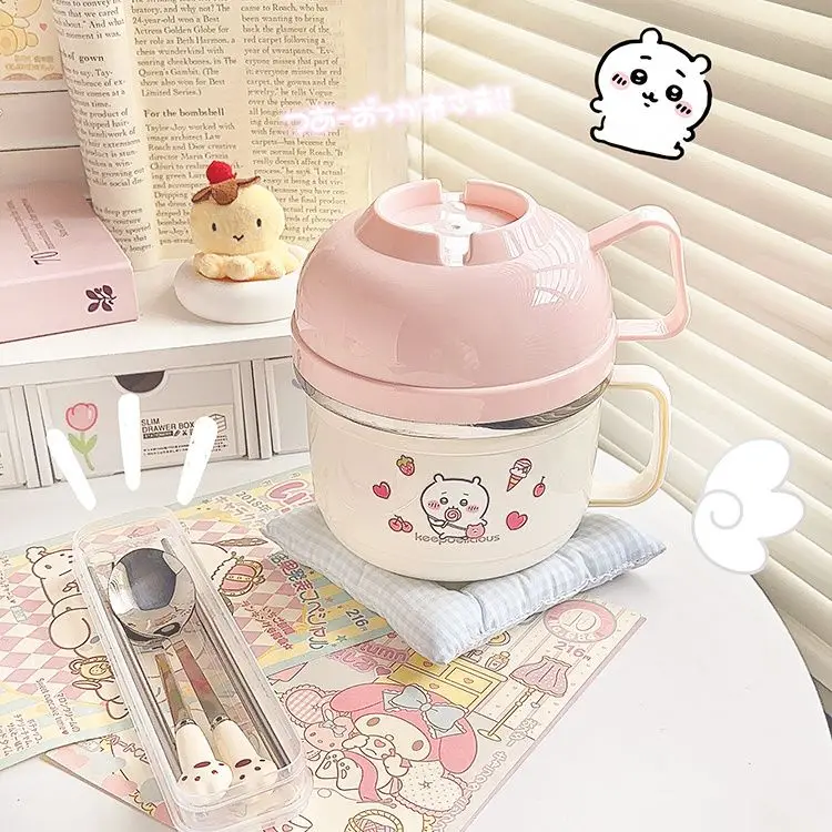 Kawaii Chiikawa Student Noodle Bowl Usaqi Dormitory Lunch Box Draining Instant Noodle Bowl Large Capacity Bowl Girls Gifts Toys
Kawaii Chiikawa Student Noodle Bowl Usaqi Dormitory Lunch Box Draining Instant Noodle Bowl Large Capacity Bowl Girls Gifts Toys