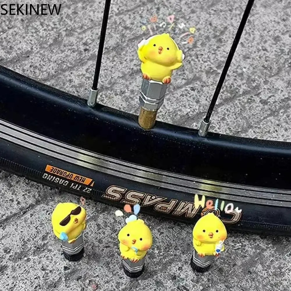 Cartoon Chick Cartoon Bicycle Air Cock Decoration Lightweight Bicycle Valve Hole Adapter Practical Wheel Rim
Cartoon Chick Cartoon Bicycle Air Cock Decoration Lightweight Bicycle Valve Hole Adapter Practical Wheel Rim
