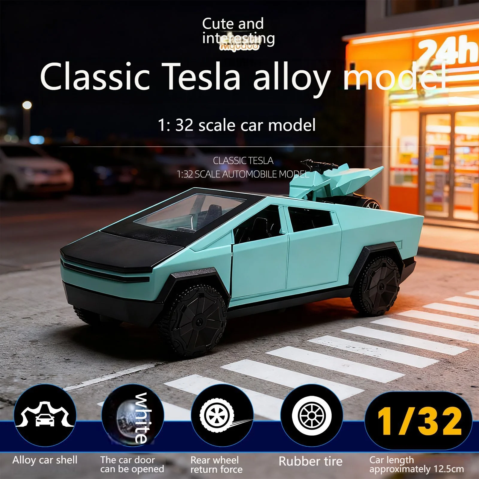 1/36 Scale Diecast Metal Pull Back Action Drives Car Forward Car Model Toy for Gift/Kids
1/36 Scale Diecast Metal Pull Back Action Drives Car Forward Car Model Toy for Gift/Kids