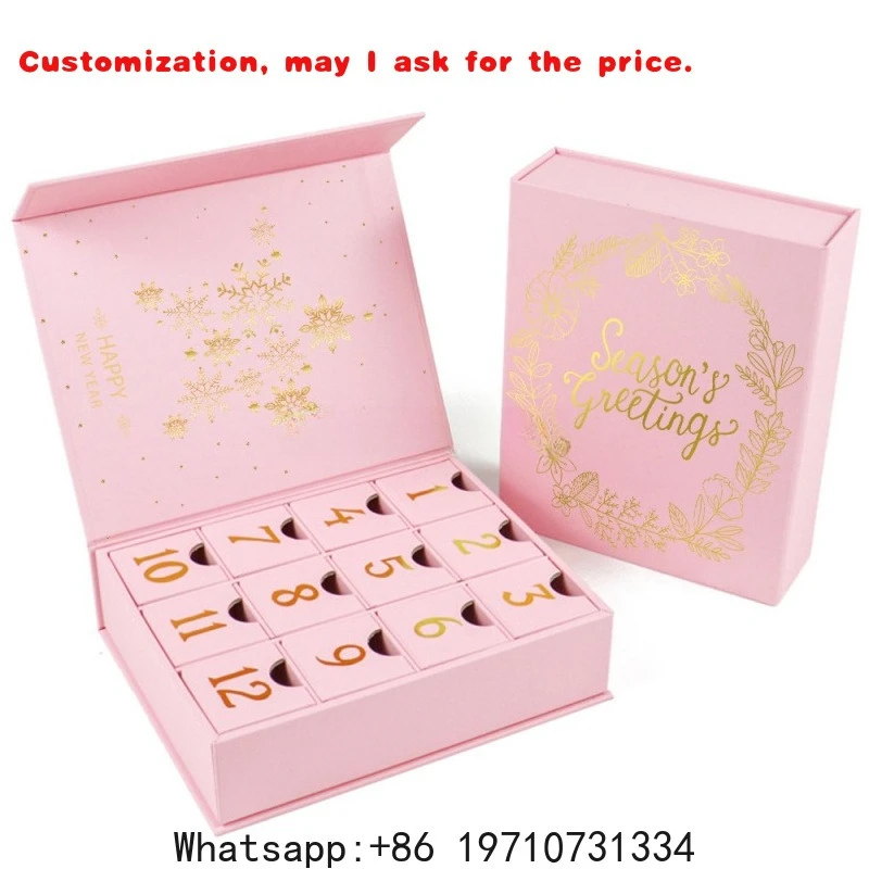 custom.Custom Luxury Jewelry Storage Draweres Advent Calendar Box Box Paper Packaging 12 Days 24 Days Surprise Bo
custom.Custom Luxury Jewelry Storage Draweres Advent Calendar Box Box Paper Packaging 12 Days 24 Days Surprise Bo