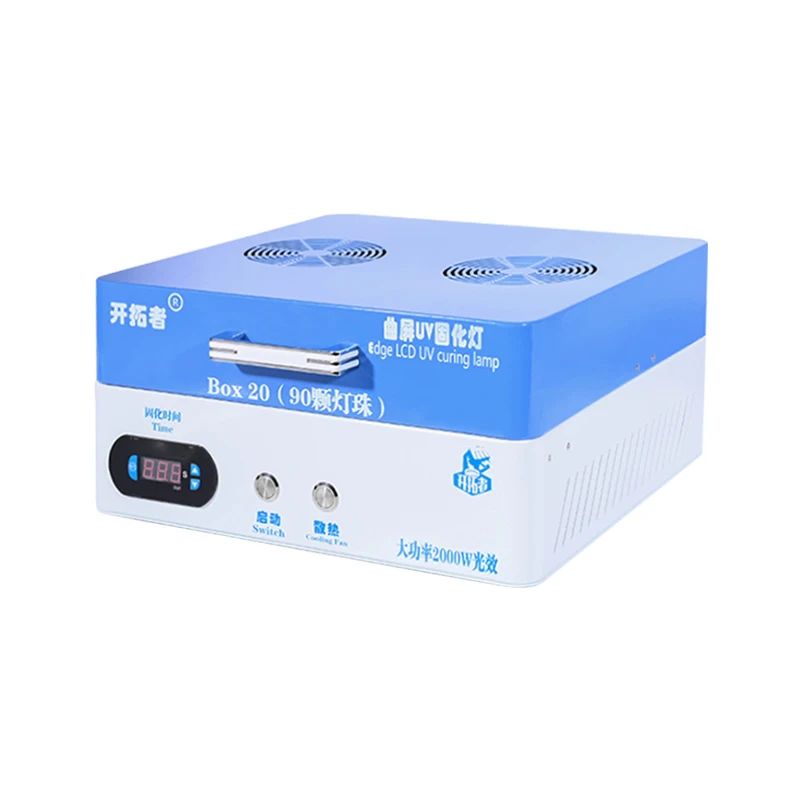 K7 UV Curing Lamp With 90pcs LEDs UV Light Box For IPhone Samsung IPad Tablet Max 14 Inch Screen LCD/OCA Glue Curing Repair
K7 UV Curing Lamp With 90pcs LEDs UV Light Box For IPhone Samsung IPad Tablet Max 14 Inch Screen LCD/OCA Glue Curing Repair