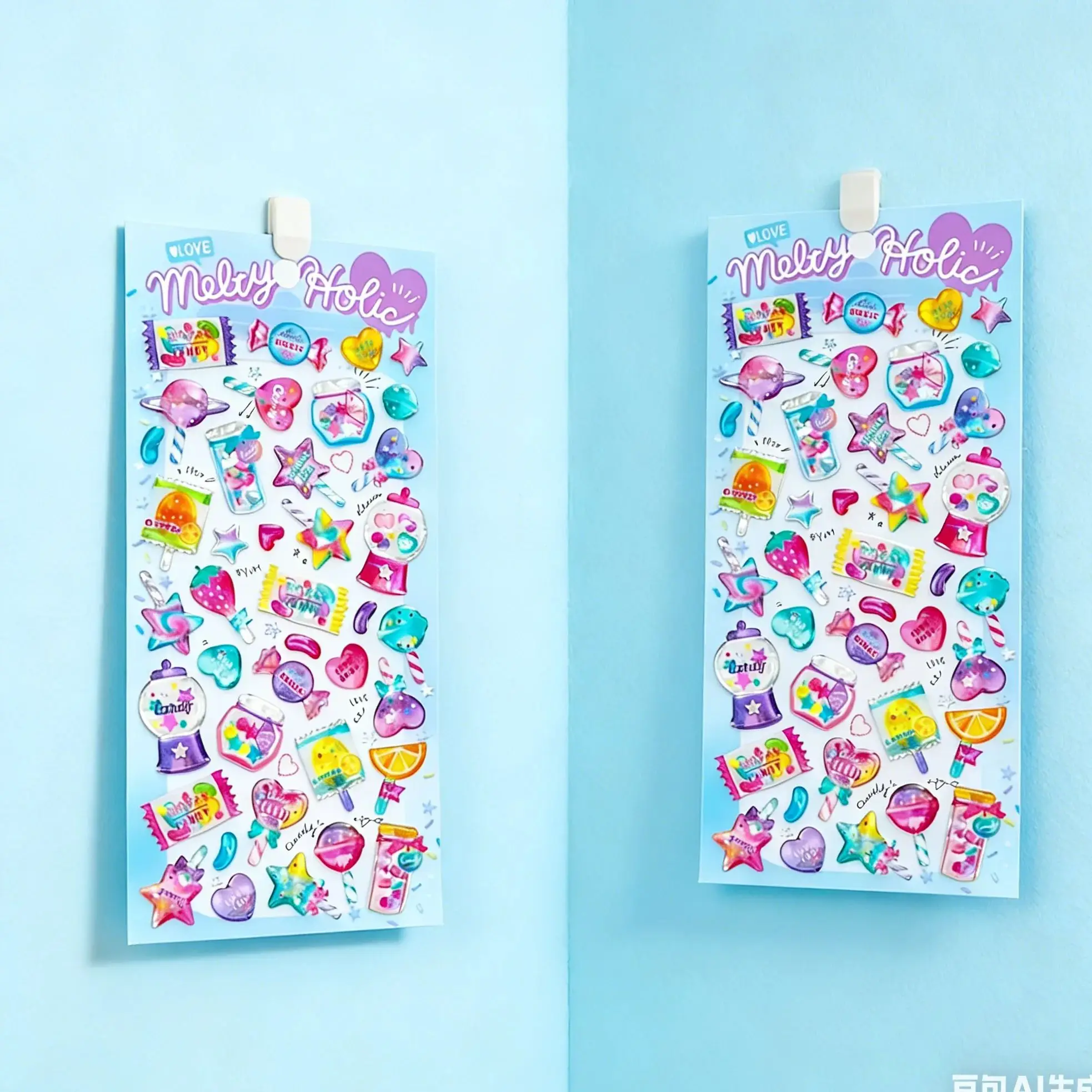 3D Crystal Candy Animal Shaped Decor Stickers Dessert Theme for DIY Scrapbooking Journaling 1PC/6PCS School Stationery Supplies
3D Crystal Candy Animal Shaped Decor Stickers Dessert Theme for DIY Scrapbooking Journaling 1PC/6PCS School Stationery Supplies