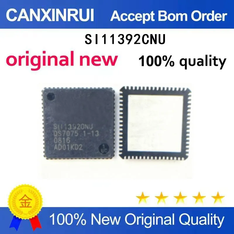(5-100 Pieces) SII1392CNU SI11392CNU QFN-64 Circuit IC, brand new in stock
(5-100 Pieces) SII1392CNU SI11392CNU QFN-64 Circuit IC, brand new in stock