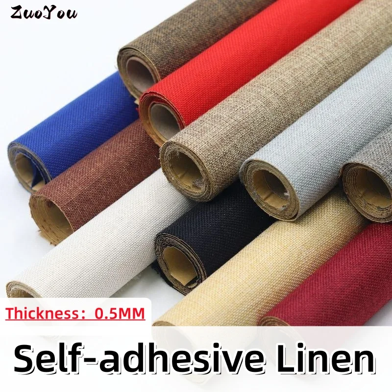 8 Colors Self Adhesive Linen Fabric Sofa Car Seat Chair Repair for Handmade Crafts Gift Packaging Jewelry Drawer Linen Stickers
8 Colors Self Adhesive Linen Fabric Sofa Car Seat Chair Repair for Handmade Crafts Gift Packaging Jewelry Drawer Linen Stickers
