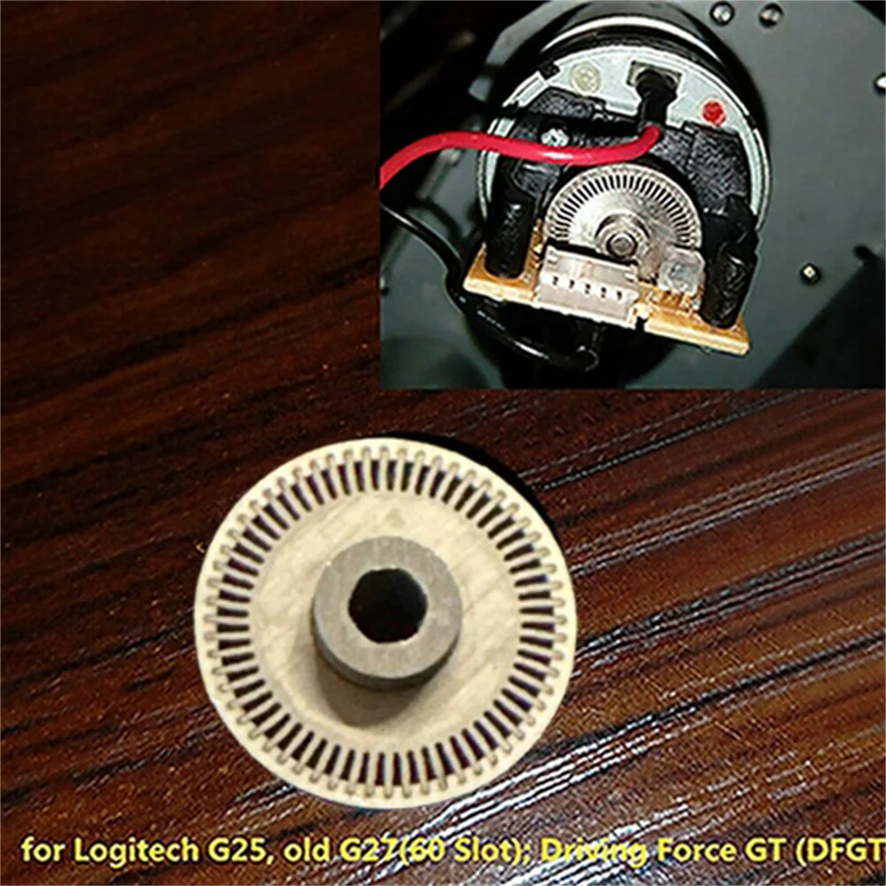 60 Slot Steering Wheel Optical Encoder for Logitech G25/Old Version G27 Driving Force GT Accessories
60 Slot Steering Wheel Optical Encoder for Logitech G25/Old Version G27 Driving Force GT Accessories
