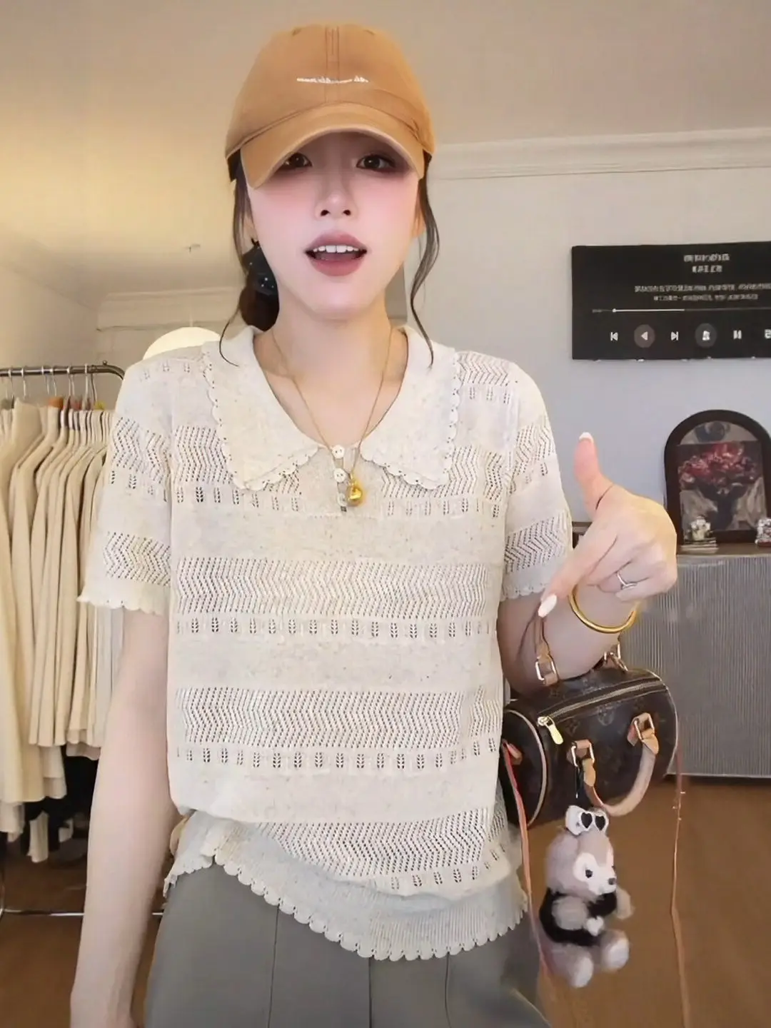 Korean Japanese High End Large Size Knitted Top Women's Summer Thin Fashion Versatile Artistic Age Reduction Short Sleeve T-S...
Korean Japanese High End Large Size Knitted Top Women's Summer Thin Fashion Versatile Artistic Age Reduction Short Sleeve T-S...