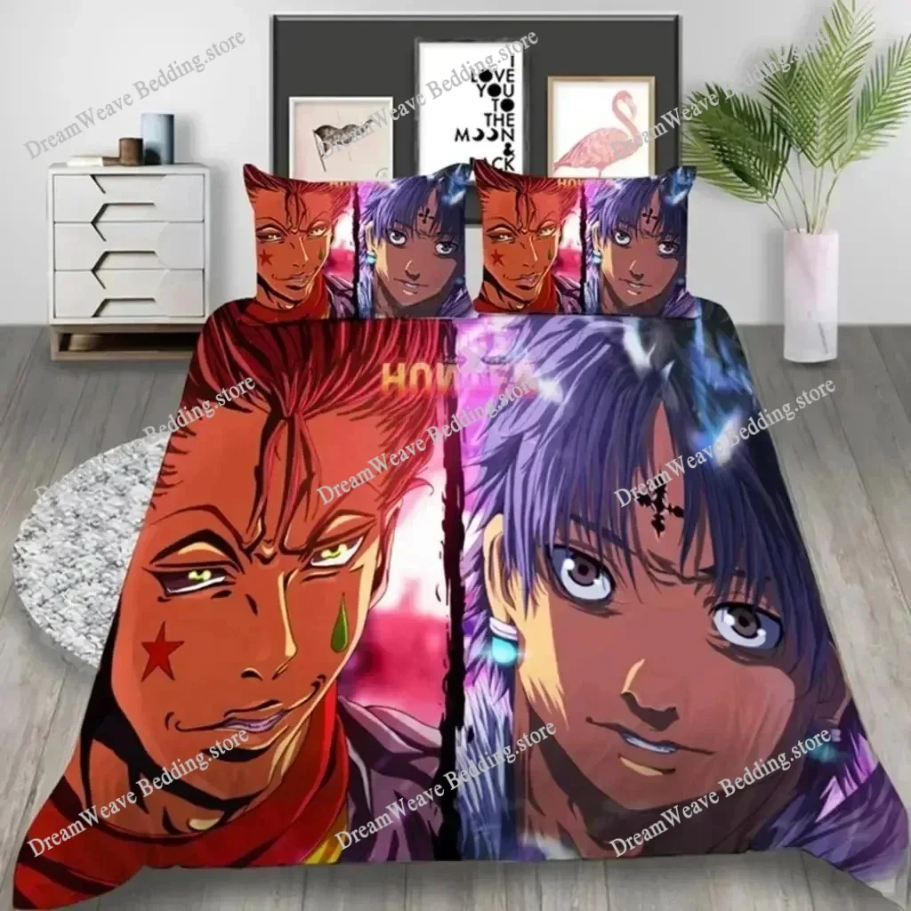 Japan Anime Hunter Hunter 3D Printed Bedding Set Duvet Covers Pillowcases Comforter Bedding Set Bedclothes Bed Linen Quilt Cover
Japan Anime Hunter Hunter 3D Printed Bedding Set Duvet Covers Pillowcases Comforter Bedding Set Bedclothes Bed Linen Quilt Cover