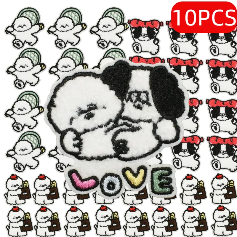 Puppy Embroidery Patches 10/12PCS Wholesale Set Ironing Bread Dog Cloth Sticker Clothes Dressing Patch Bag Decoration Embroidery
Puppy Embroidery Patches 10/12PCS Wholesale Set Ironing Bread Dog Cloth Sticker Clothes Dressing Patch Bag Decoration Embroidery