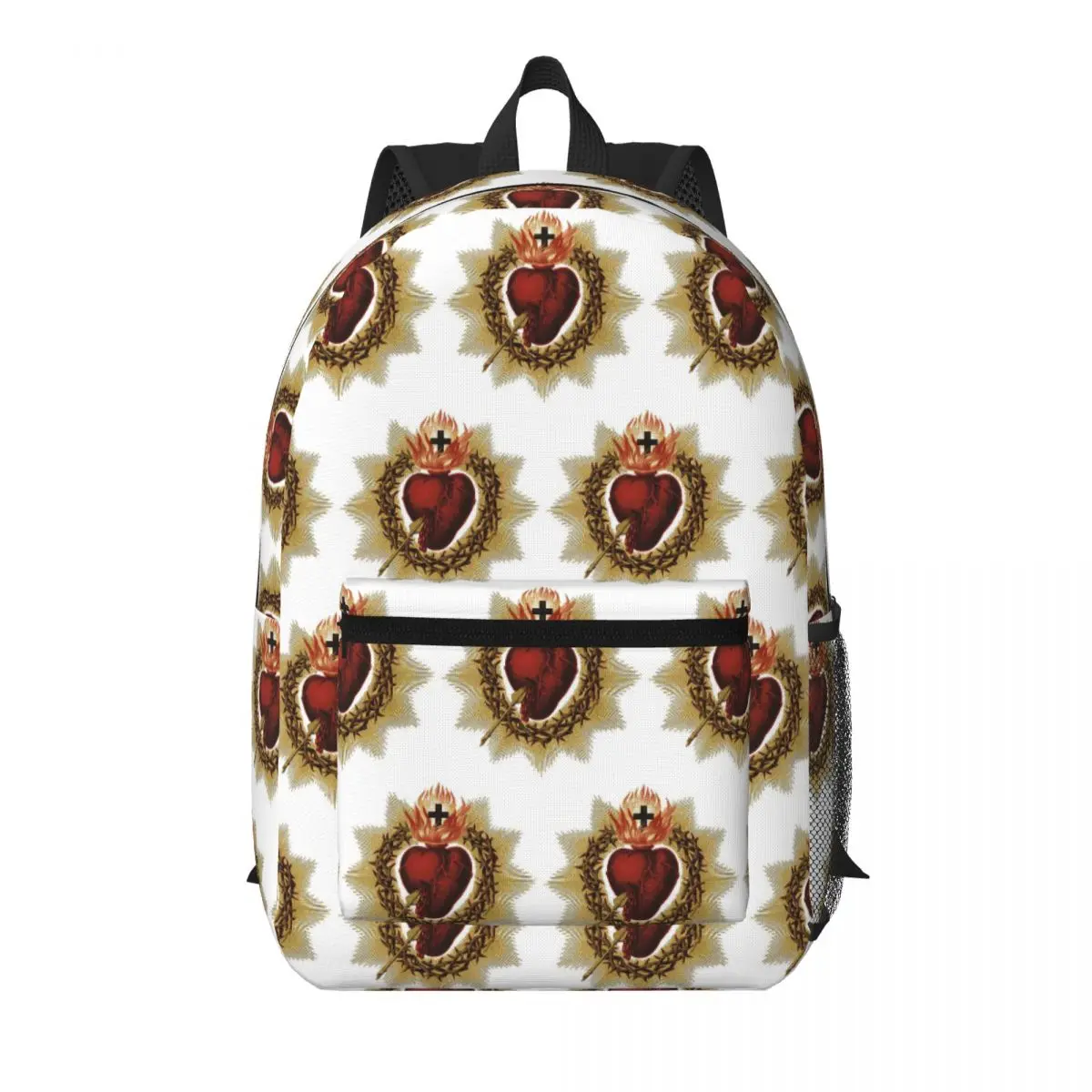 Sacred Heart Of Jesus Catholic Student Backpack School Bag Hiking Travel Daypack for Boys Girls Bookbag Shoulder Bags
Sacred Heart Of Jesus Catholic Student Backpack School Bag Hiking Travel Daypack for Boys Girls Bookbag Shoulder Bags