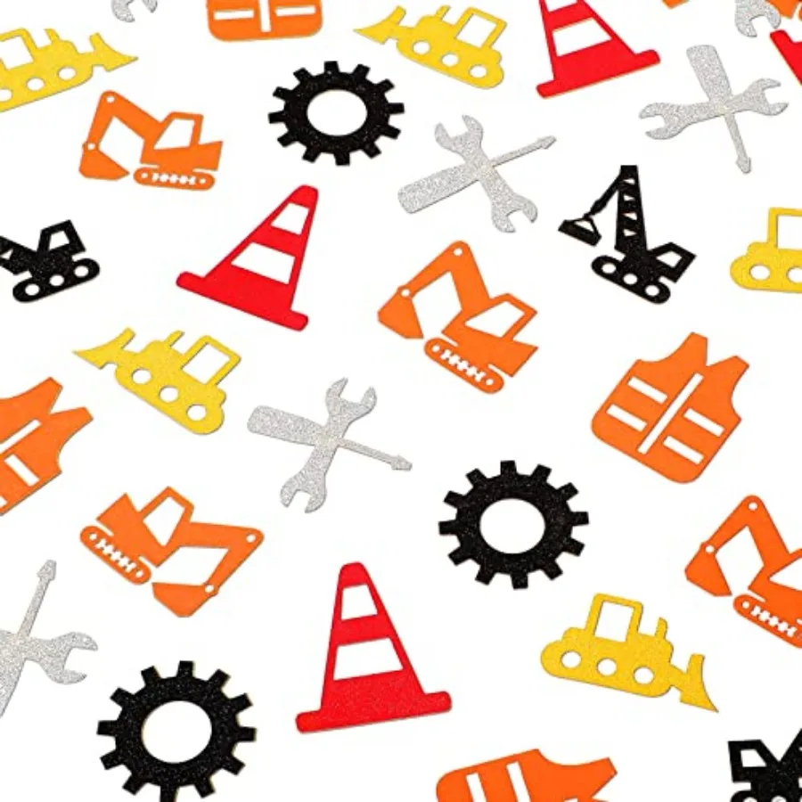 240 Pcs Construction Confetti Construction Party Supplies Table Confetti Boy Birthday Party Favor Forklift Crane Excavator Gear
240 Pcs Construction Confetti Construction Party Supplies Table Confetti Boy Birthday Party Favor Forklift Crane Excavator Gear