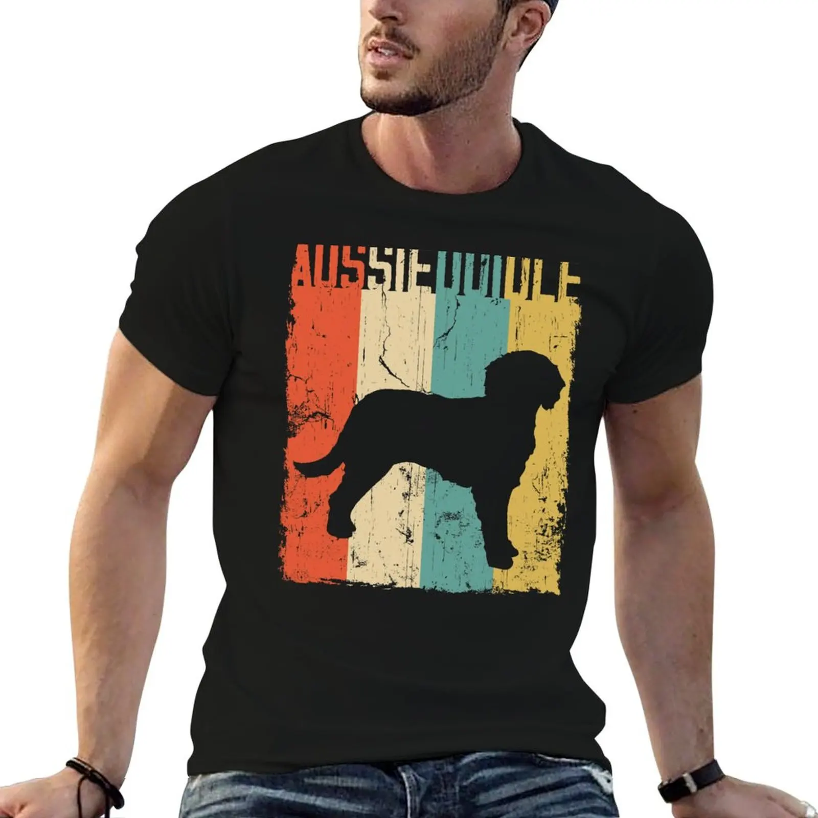 aussiedoodle Vintage Retro Classis Dog Lover Gift T-Shirt Aesthetic clothing street wear workout shirts for men
aussiedoodle Vintage Retro Classis Dog Lover Gift T-Shirt Aesthetic clothing street wear workout shirts for men