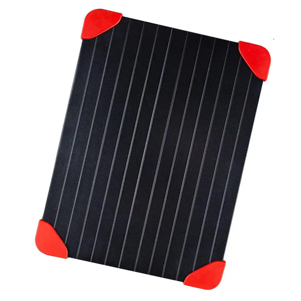 Aluminum Alloy Defrosting Board 23x165x02cm Red Silicone Quick Thaw Plate for Steak Chicken Pork Lamb Food Kitchen
Aluminum Alloy Defrosting Board 23x165x02cm Red Silicone Quick Thaw Plate for Steak Chicken Pork Lamb Food Kitchen