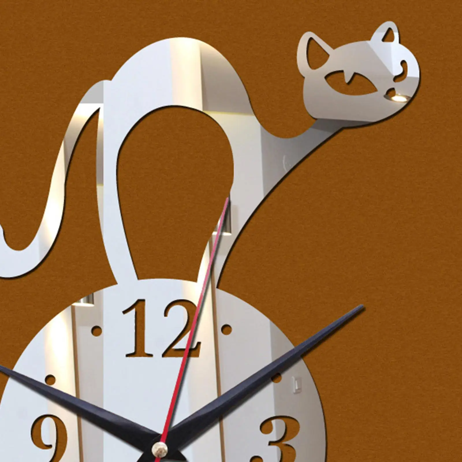 Brief Style Cat Wall Clocks Mirror Sticker Silent Quartz Watches Needle Minimalist for Home Decor Indoor Decoration School Gift
Brief Style Cat Wall Clocks Mirror Sticker Silent Quartz Watches Needle Minimalist for Home Decor Indoor Decoration School Gift