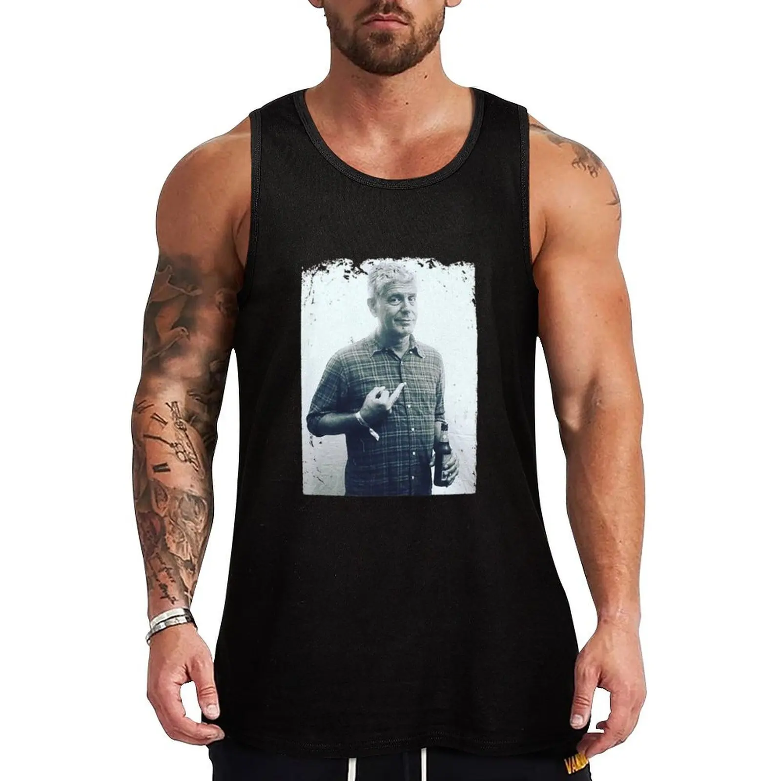 Anthony Bourdain T-ShirtAnthony Bourdain Pop Culture T-Shirt Tank Top Bodybuilding shirt Men's sleeveless t-shirt
Anthony Bourdain T-ShirtAnthony Bourdain Pop Culture T-Shirt Tank Top Bodybuilding shirt Men's sleeveless t-shirt