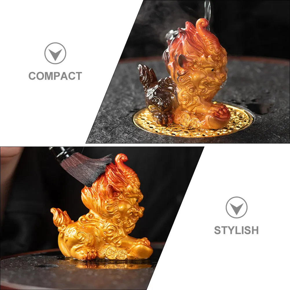 Resin Kylin Sculpture Creative nament Animals Statue Tea Pet Figurine Kylin Decoration Home Desk Mini Collectibles
Resin Kylin Sculpture Creative nament Animals Statue Tea Pet Figurine Kylin Decoration Home Desk Mini Collectibles