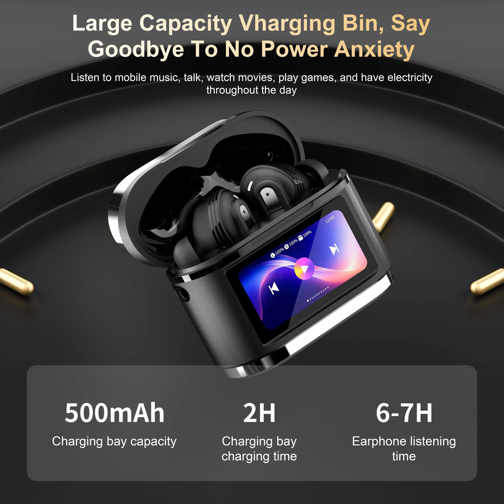 New Full In Touch Screen Headphone ANC E18 Pro Bluetooth5.4 Noise Cancelling Earphone Wireless InEar ENC Earbuds With Mic
New Full In Touch Screen Headphone ANC E18 Pro Bluetooth5.4 Noise Cancelling Earphone Wireless InEar ENC Earbuds With Mic