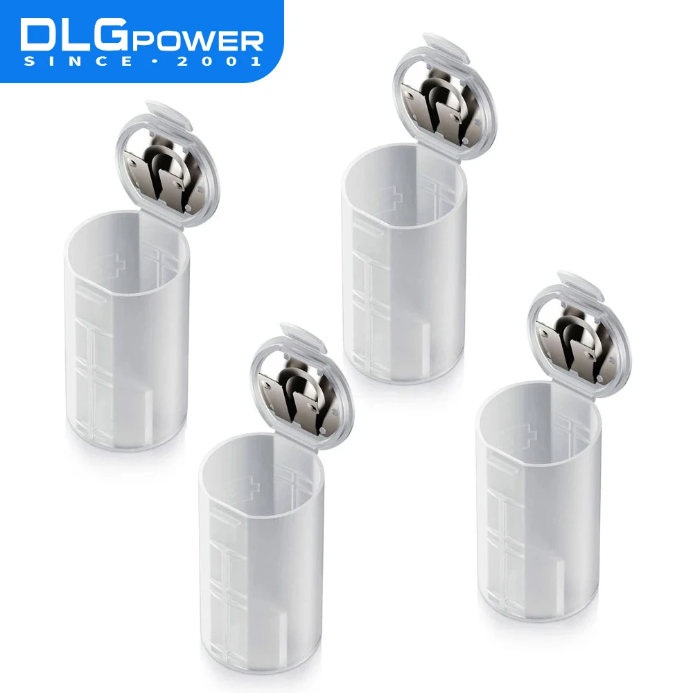 DLGpower 2 AA To D Size Switcher Converter Battery Holder Case 2 AA To D Battery Convertor Adapter Portable Holder Storage Box
DLGpower 2 AA To D Size Switcher Converter Battery Holder Case 2 AA To D Battery Convertor Adapter Portable Holder Storage Box