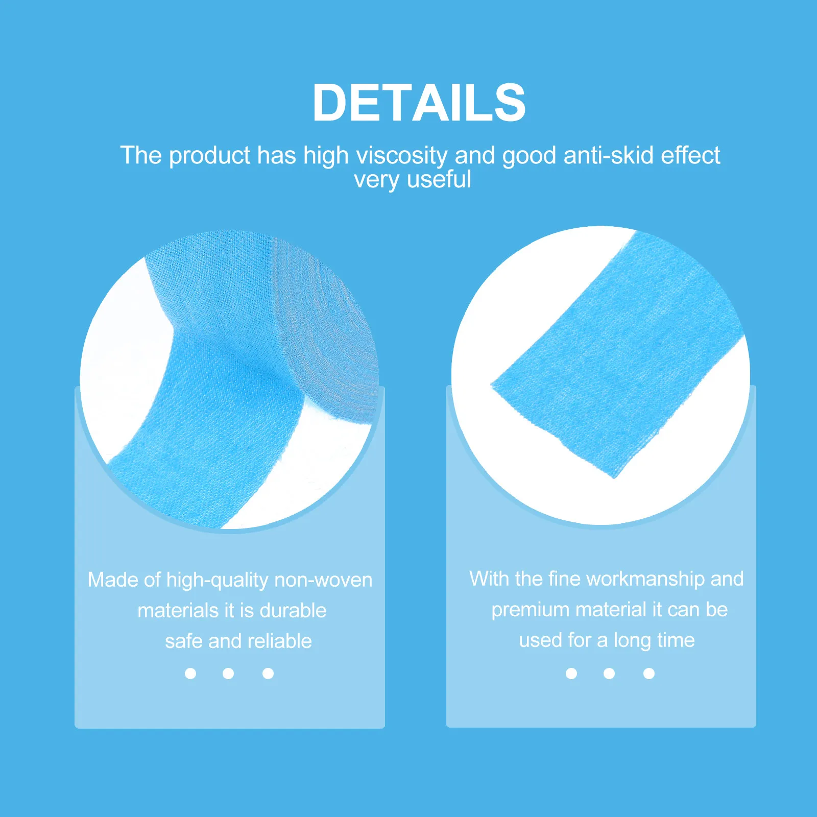 1Pcs Anti-Slip Grip Tape High Viscosity Non-Woven Fabric Durable Protection Sporting Equipment Handle Tape Hockey Puck
1Pcs Anti-Slip Grip Tape High Viscosity Non-Woven Fabric Durable Protection Sporting Equipment Handle Tape Hockey Puck