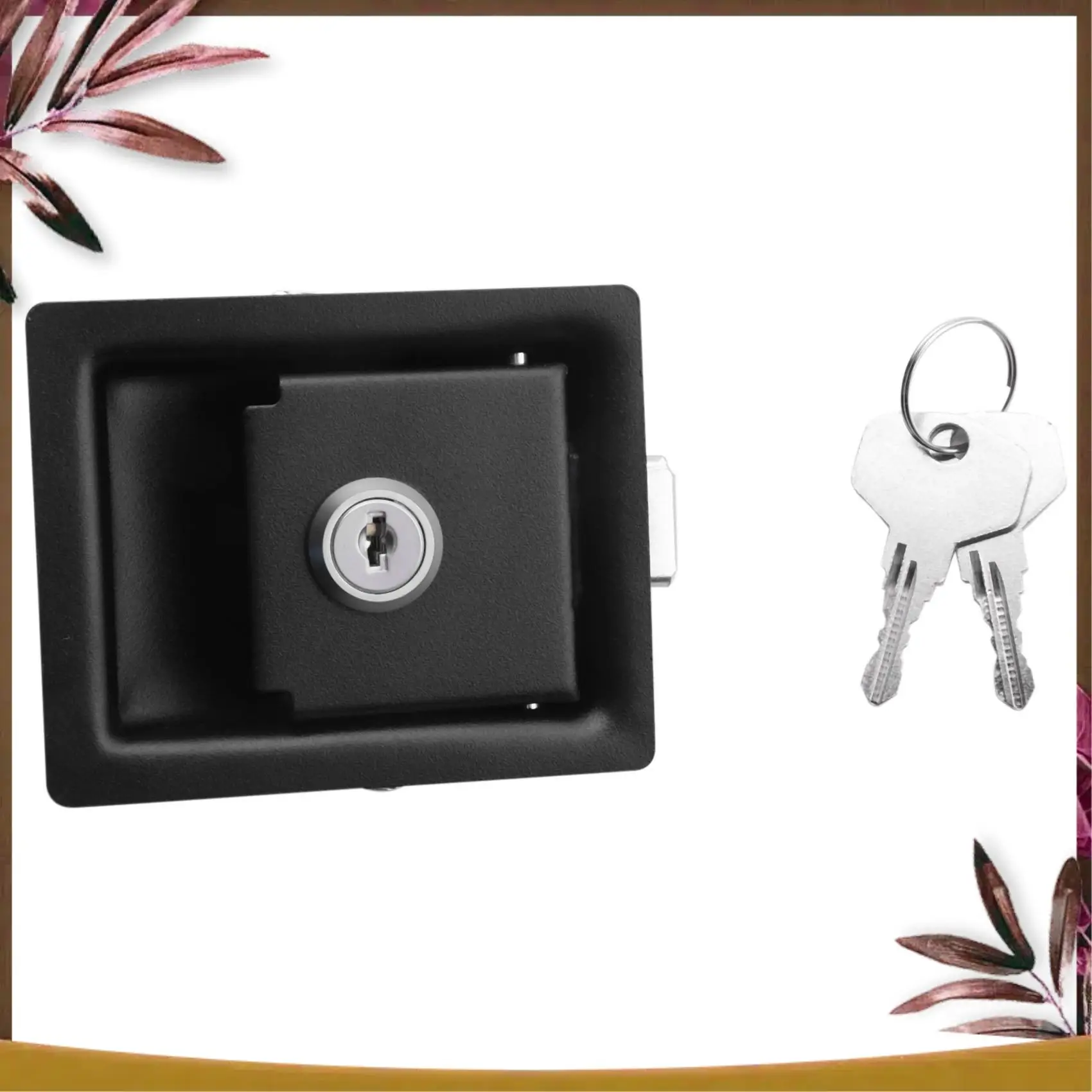 AB59-Rv Car Paddle Entry Door Lock Latch Handle Knob Camper-Trailer Pull Type Panel Door Lock
AB59-Rv Car Paddle Entry Door Lock Latch Handle Knob Camper-Trailer Pull Type Panel Door Lock