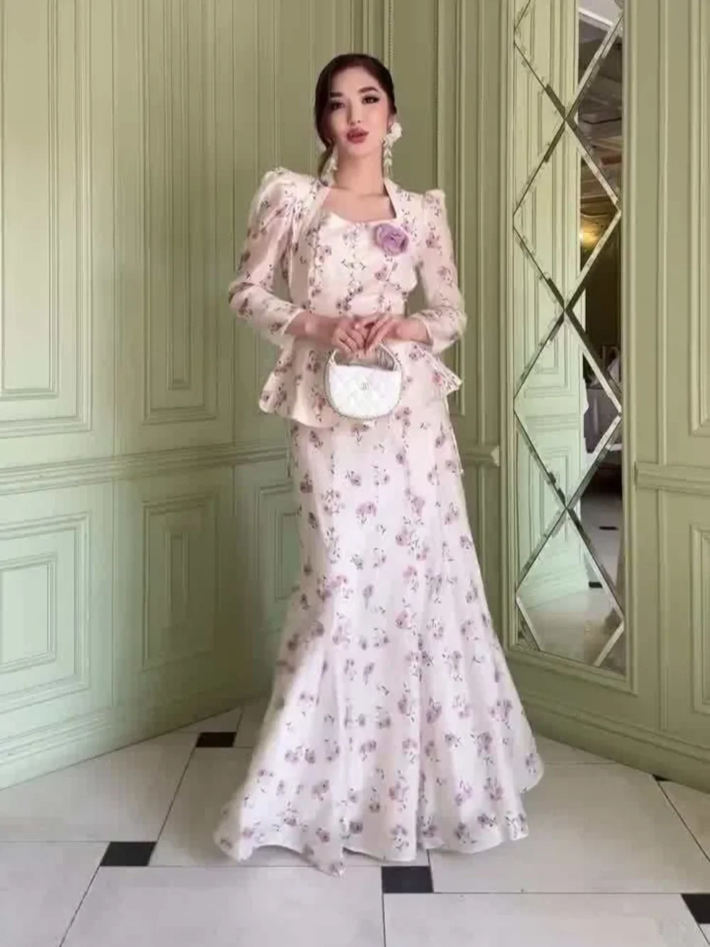 Ид Женская рубашка с цветочным принтом Юбка Мусульманский комплект Сладкие мусульманские ансамбли Комплект из 2 предметов Рубашка Джалабия Рамадан Дубай Кафтан Арабский длинный халат
Ид Женская рубашка с цветочным принтом Юбка Мусульманский комплект Сладкие мусульманские ансамбли Комплект из 2 предметов Рубашка Джалабия Рамадан Дубай Кафтан Арабский длинный халат