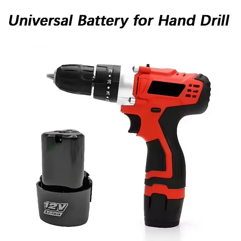 2026 new universal tool battery 12V rechargeable lithium battery 6200mAh suitable for hand drills
2026 new universal tool battery 12V rechargeable lithium battery 6200mAh suitable for hand drills